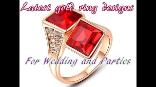 Fabulas finger ring desings with/without stone latest models