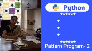 Python Pattern Programs | How to Print Stars in C Shape