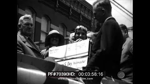 Ruth NIchols Home Movies 1935 - Women Pilots Ruth ...