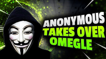 Anonymous Takes Over Omegle | Jumpscares and Funny reactions !!!