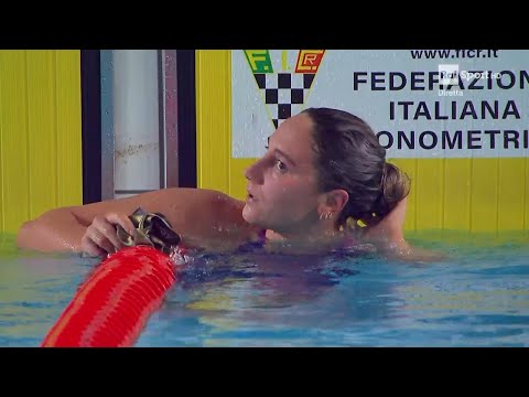 Video Quadarella domina 800 sl e stacca il pass per Parigi | Campionati Italiani Assoluti di Nuoto 2026