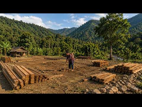 A single mother built her dream home in 126 days without any help.|by@Lý Tử Tuyết