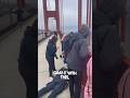 She dropped her phone off of the golden gate bridge 