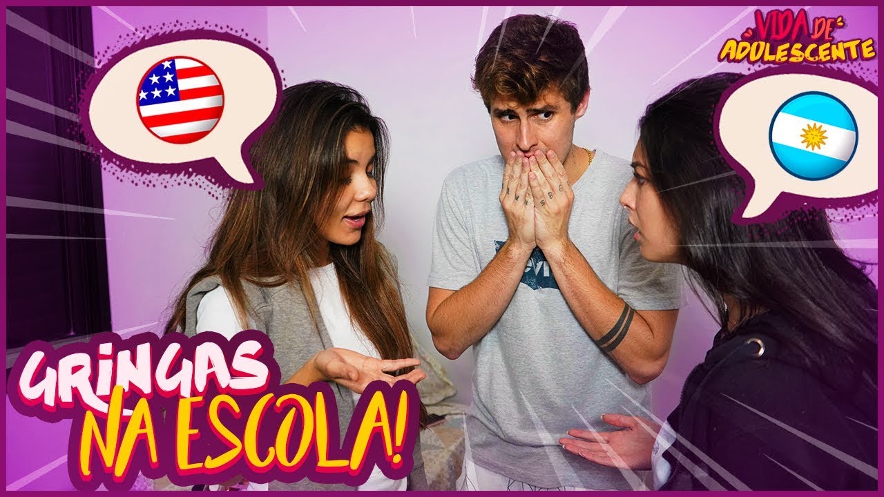 entretenimento para casamento GRINGAS CHEGARAM NA ESCOLA!! - VIDA DE ADOLESCENTE #83 [ REZENDE EVIL ]