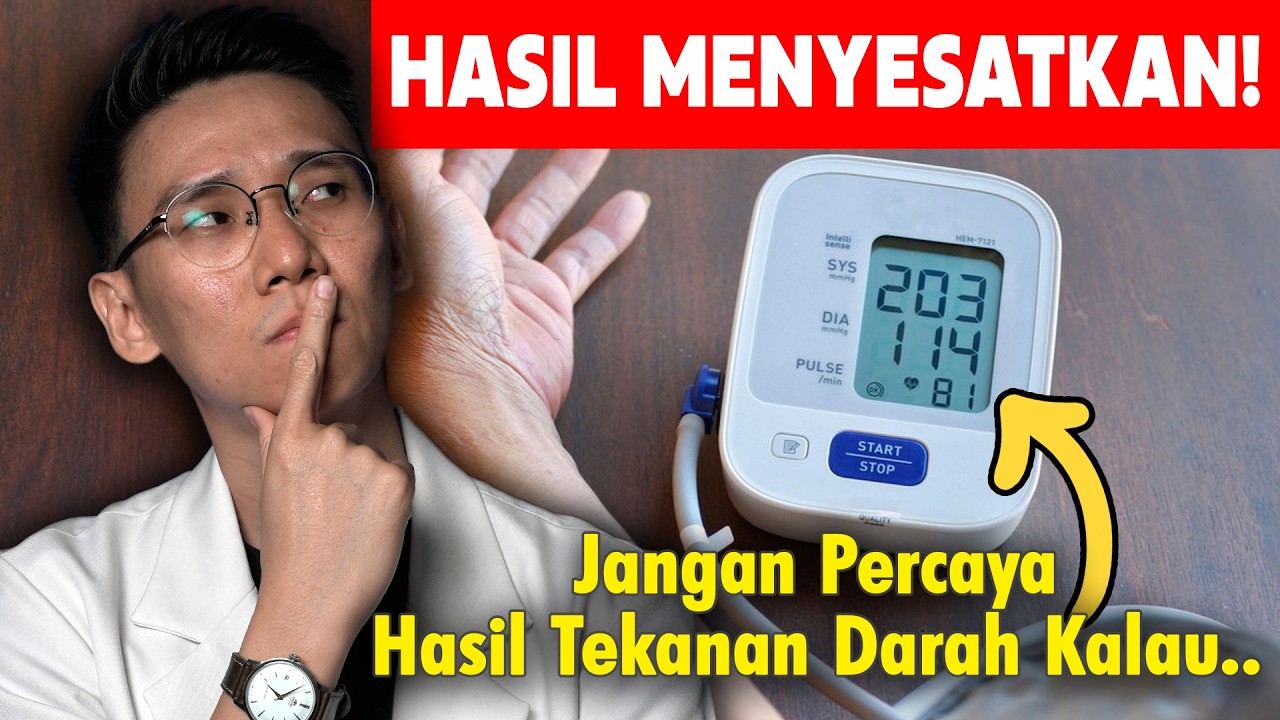 Jangan PERCAYA Hasil Cek Tekanan Darahmu. Ini yang Perlu Kamu Lakukan!