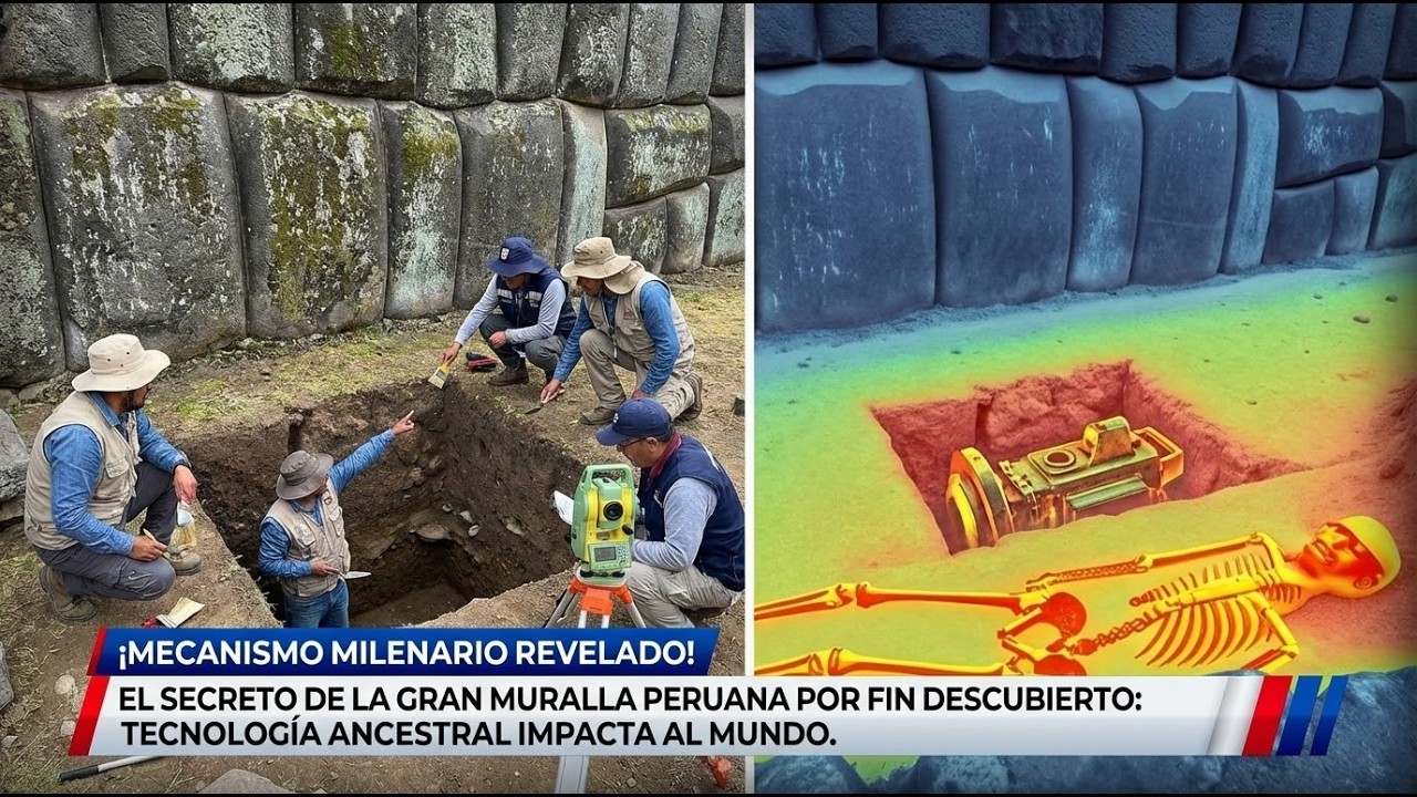 ¡El “muro peruano” por fin revelado! El truco inca milenario que derrotó terremotos