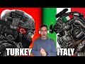 Italian Reaction To 🇹🇷 Italy vs Turkey - Military Power Comparison 2019