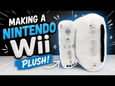 I Turned The Nintendo Wii Into a Plush!