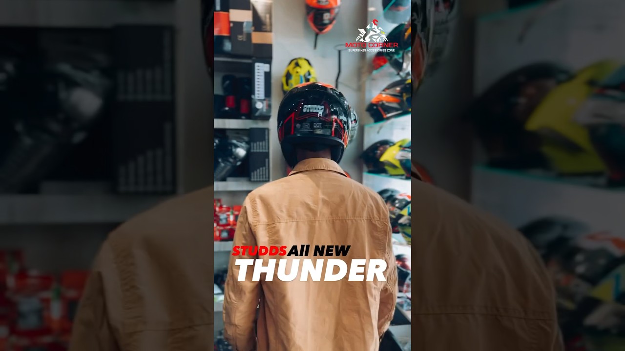 😍🔥Studds all new thunder helmets 