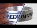 Как сделать серебряное кольцо/ Кольцо инженера/ How to make a silver ring/ RE: enginer RING