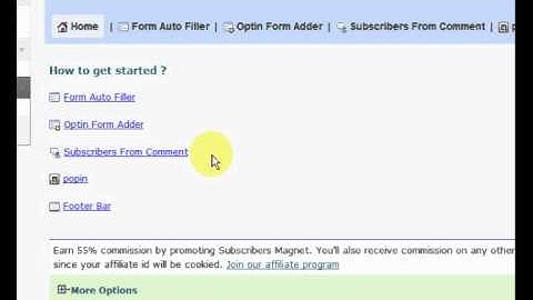 Create an optin form to embed into your website the easy way