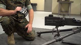 Step-by-step procedures for maintaining and cleaning the M2 .50 Cal machine gun