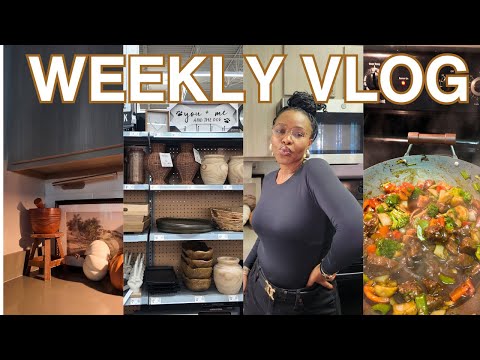 WEEKLY VLOG | TEXAS IS EXPENSIVE! My Youtube views, Peppered Beef Steak, VIRAL WALMART VASE,
