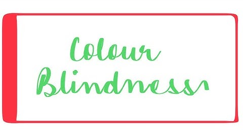 Class-12-Biology-Principles of Inheritance and Variation-Mendelian Disorders-Colour Blindness-Part20