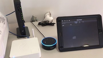 Control4 app + Alexa Echo Dot control of lights!