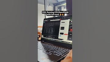 POV: Running CFD (OpenFOAM) with full cores usage #openfoam #cfd
