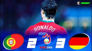 Portugal 23 Germany  EURO 2008  Ronaldo v Die Mannschaft  Extended Highlights  Full HD