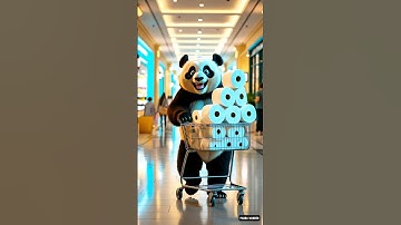 Panda toilet dream. #shortsfeed #panda