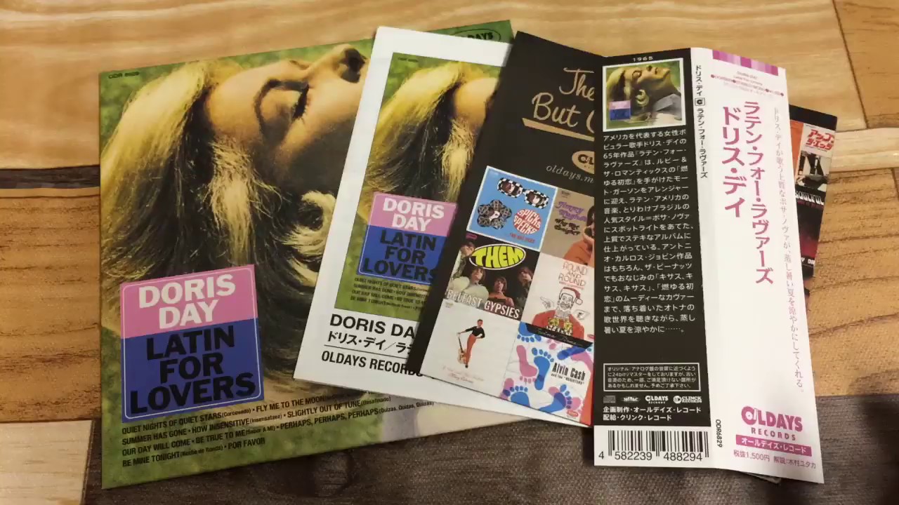 芽瑠璃堂 ＞ ドリス・デイ 『ラテン・フォー・ラヴァーズ』ODR6829