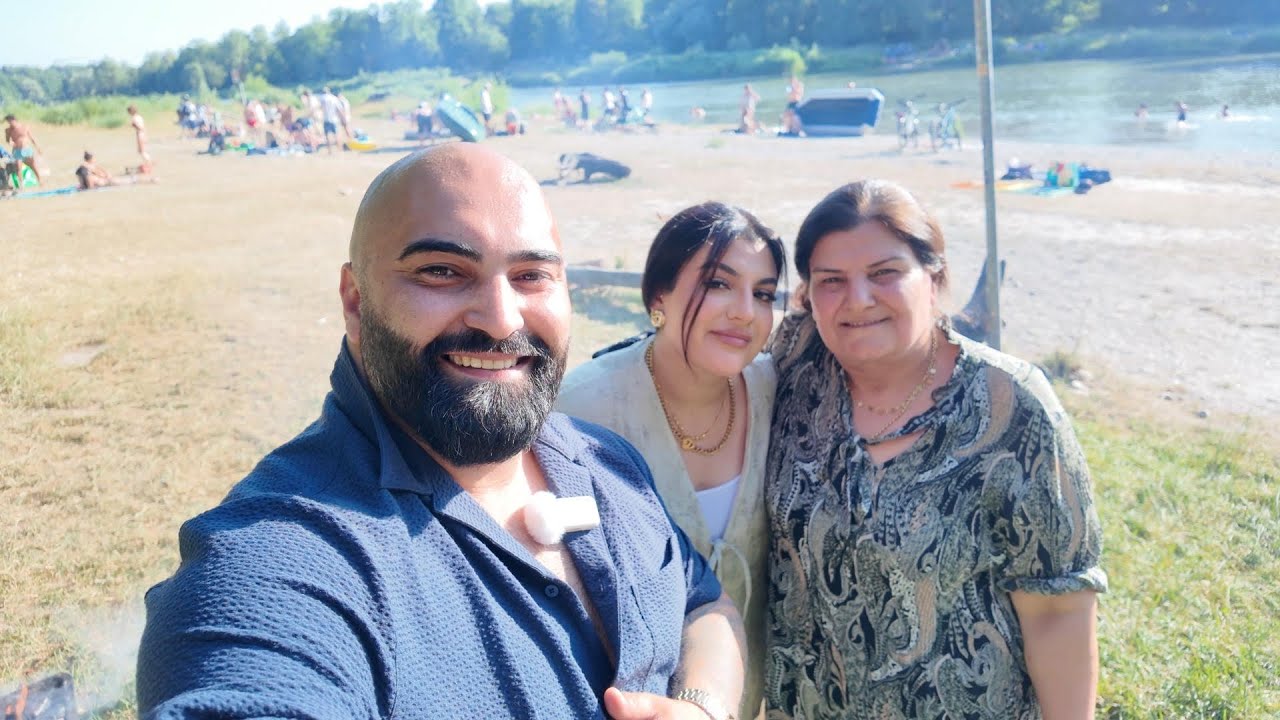 GRILL VLOG IN MÜNCHEN AN DER ISAR #3🔥 / FAMILIE VLOG / BEI SCHWIEGERELTERN / SAMI.K & NADA