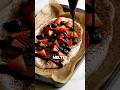 Healthy High-Protein Chocolate Bark 🍫🫐 #simple #tasty #dessert #healthy