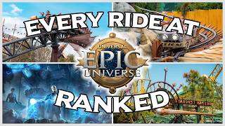 ALL RIDES at Universal's Epic Universe RANKED