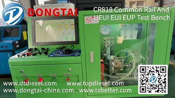CR818 Common Rail And HEUI EUI EUP Test Bench1