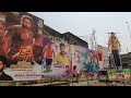 Etharkkum thunindhavan et movie suriya mass cutouts banners by mass fans 2 in mr theater  rv360mmf