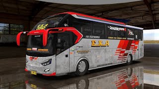JADI SOPIR BUS EKA CEPAT RUTE GRESIK TO KUDUS | BUS SIMULATOR INDONESIA - MASQIN GAMEPLAYS screenshot 5
