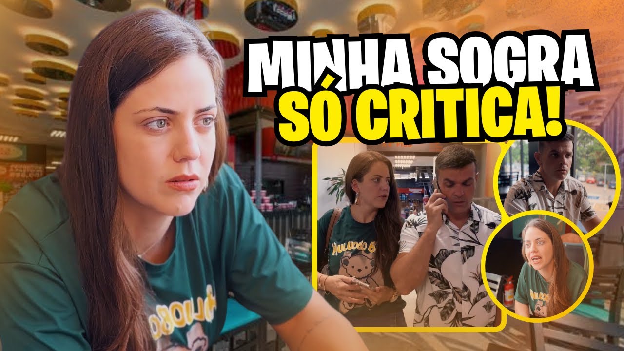 Minha sogra só sabe critic4r nossa vida! Tudo que acontece meu marido conta para mãe dele!