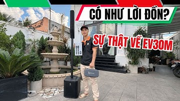 Test Loa Electro-Voice EV 30M: Thực Tế Có "Khủng" Như Lời Đồn?
