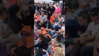 Kings day festival #holland #dutch #netherlands #king #queen #kingdom #festival #party #celebration