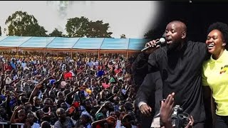 Eddy Kenzo ft Mp John Amos,his wife Minister Nyamutoro dancing style kitgum Lillian homecoming event