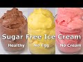 1 minute Sugar free Ice cream | 2 Ingredients HEALTHY Dessert