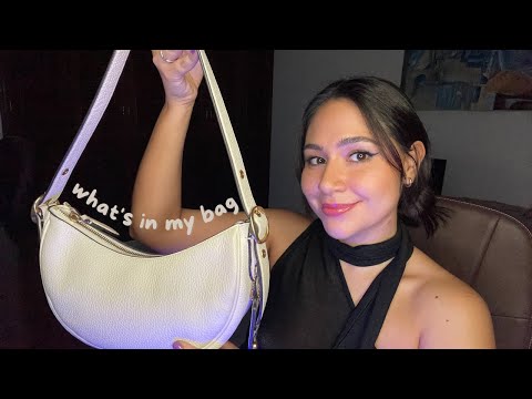 ASMR - QUÉ HAY EN MI BOLSA - asmr en español- COACH LUNA BAG🌙