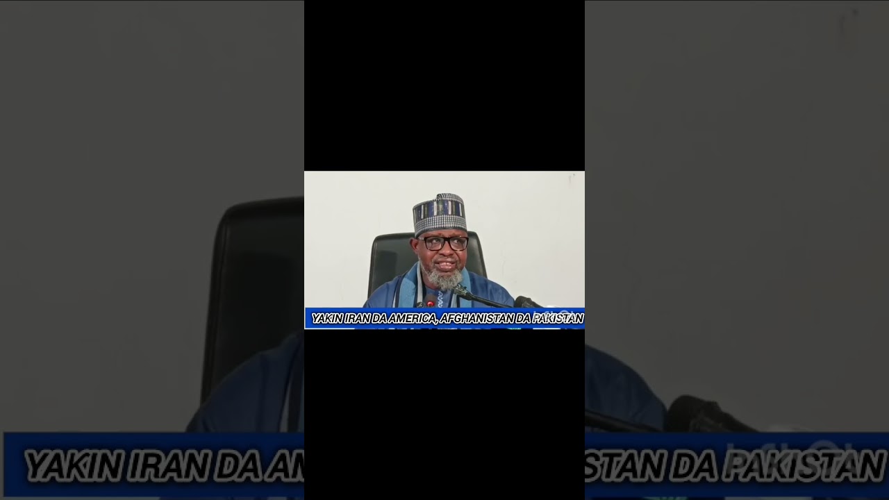 Bazamu taba goyon bayan Amurka/Israél su yàki kasar Iran ba. Prof. Sani Umar R/Lemo