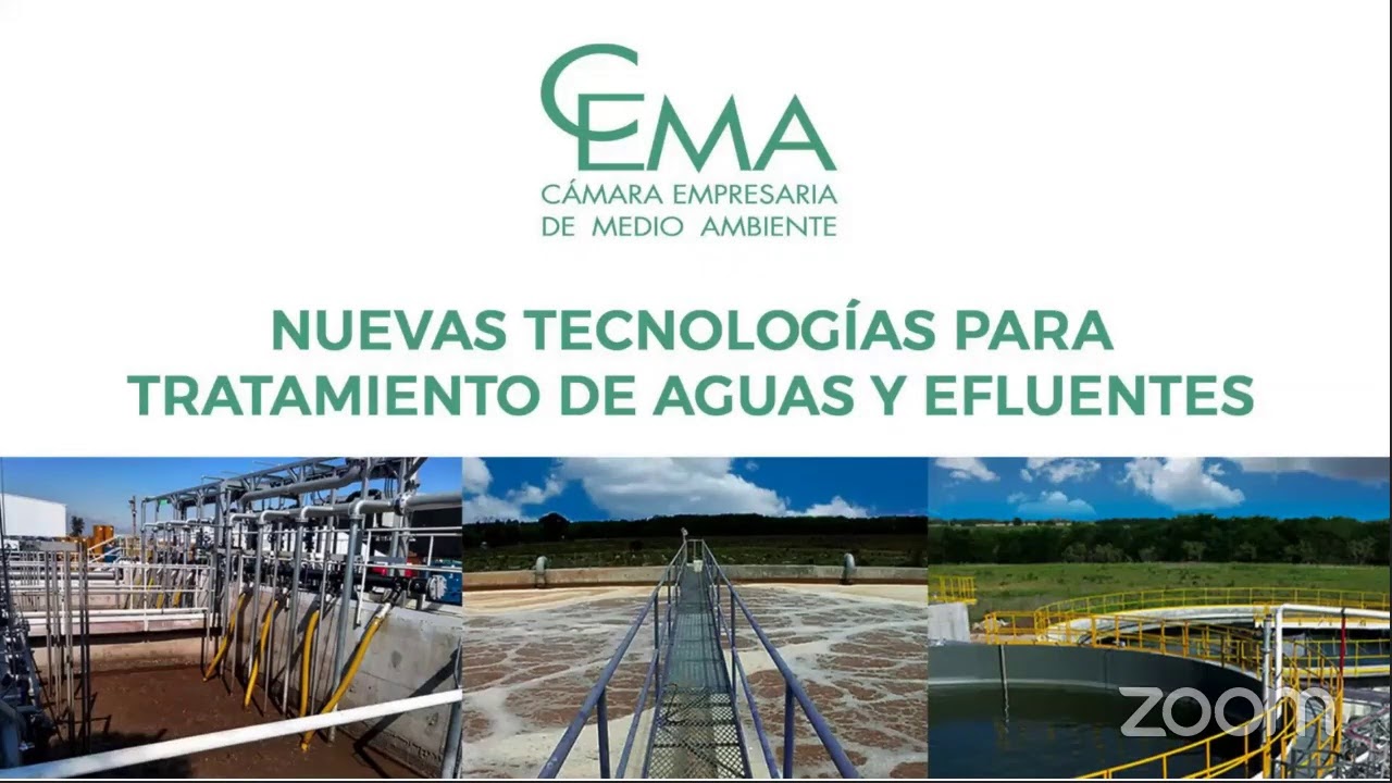 Webinar: "Nuevas Tecnologías para el Tratamiento de Aguas y Efluentes ...