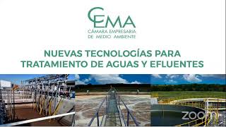 Webinar: 'Nuevas Tecnologías para el Tratamiento de Aguas y Efluentes'  25 de Junio 2020