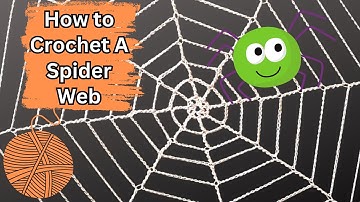 How to Crochet a Spiderweb | Spider Web Crochet Tutorial
