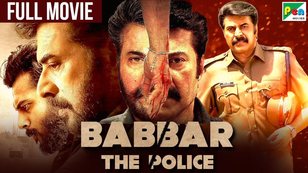 Babbar The Police  New Full Hindi Dubbed Movie  Mammootty Anson Paul Kanika