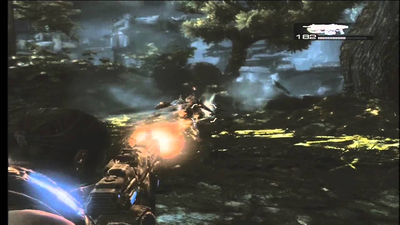 shooting in dc Gears Of War 3 Act 3 Chapter 2 (Commentary)