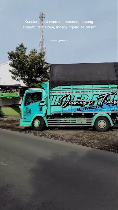 kenalan, chatan nyaman,pacaran,lamaran,terus rabi,ngono kok gak ISO🤣🤭 story'wa truk restu bunda