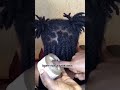 Refreshing two weeks old twists Moisturised hair resists breakage so if you want to see your hair