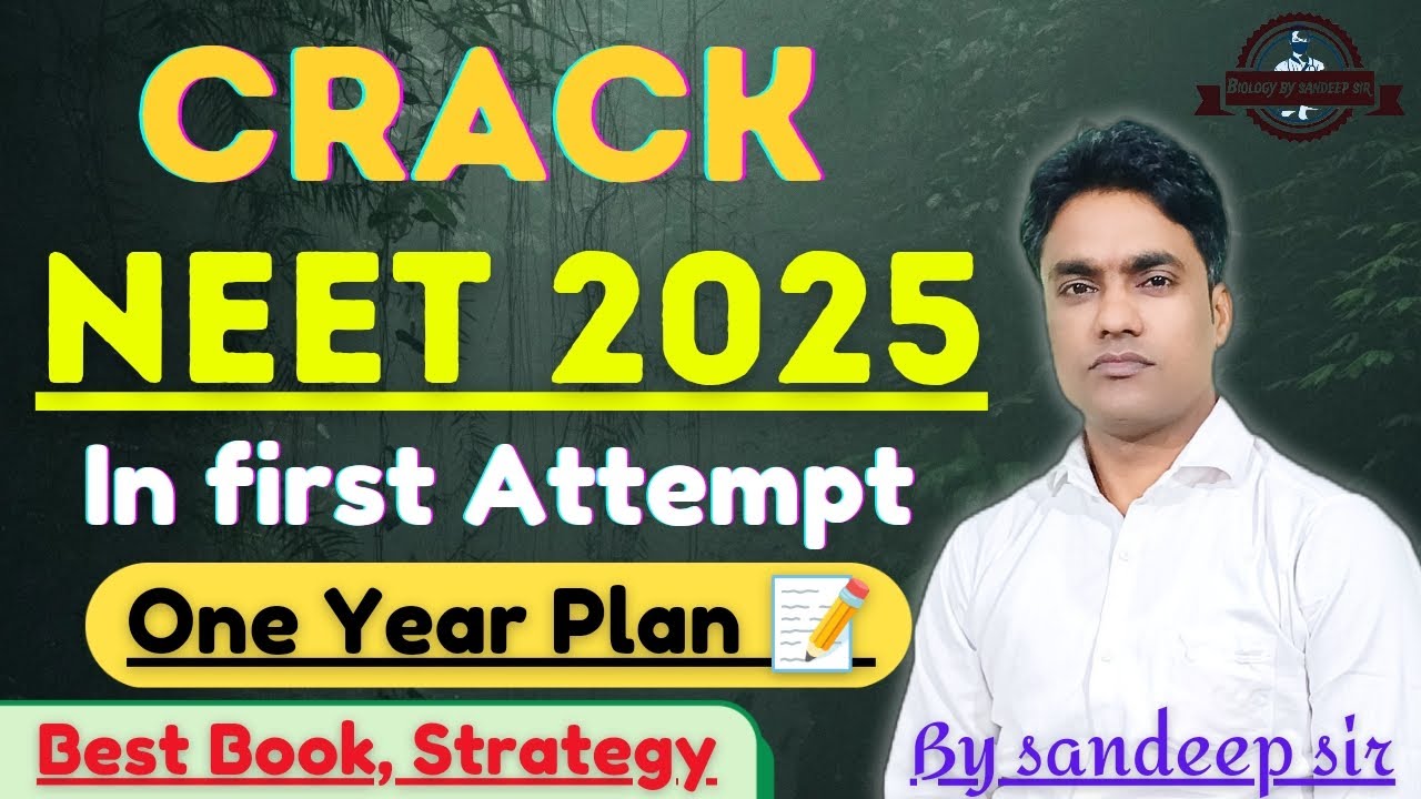 Crack NEET 2025 in first Attempt 🎯 One year plan | Best Books ...