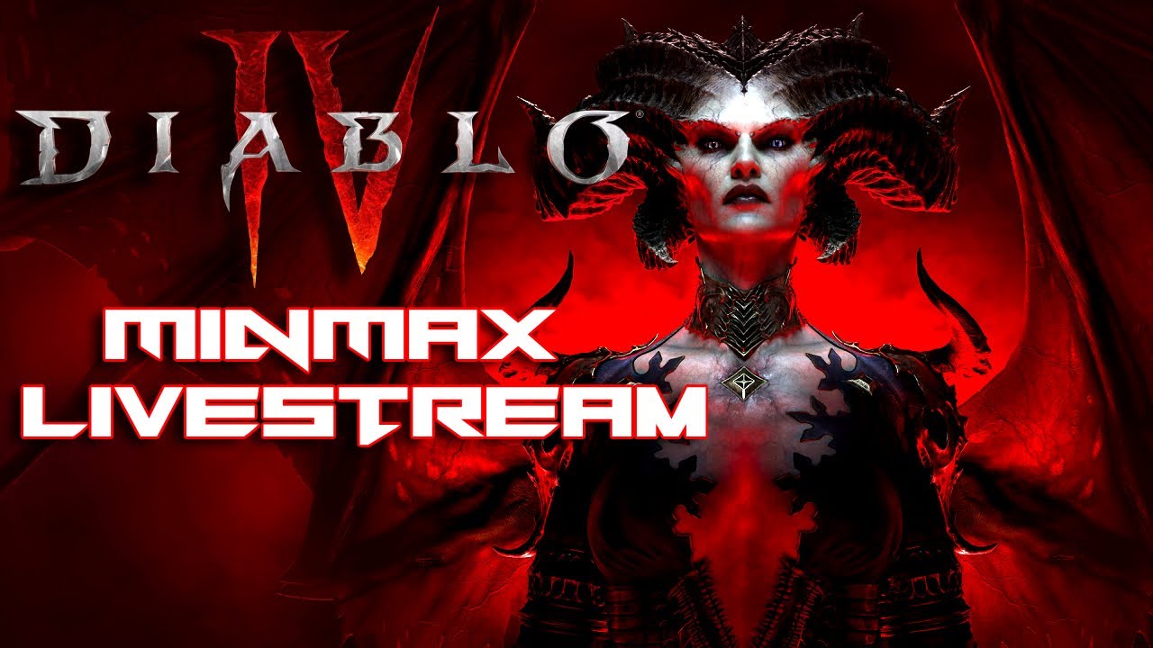 Diablo 4 Early Access Live Stream | Diablo 4 is FINALLY here! | Min Max ...