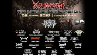 DEATH VOMIT LIVE WEST BORN PARTY STILL STANDING #8 08 Januari 2023 at New kaliber