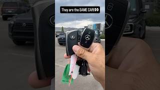 They are the SAME CAR!