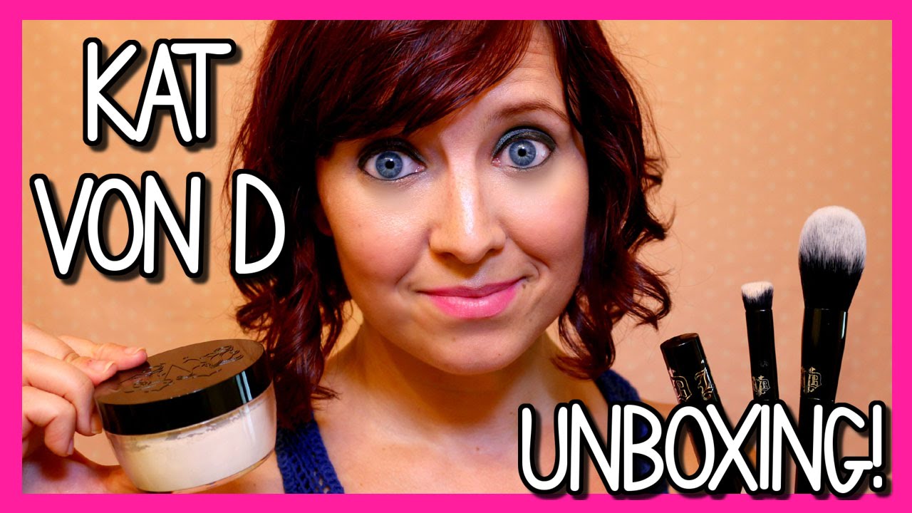 girls like you UNBOXING - KAT VON D LOCK-IT CONCEALER 📍 How To With Kristin