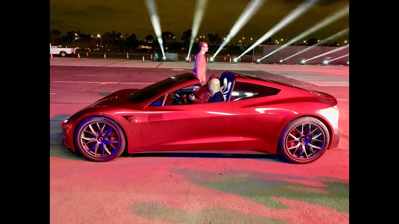 Rides In The Next Gen Tesla Roadster