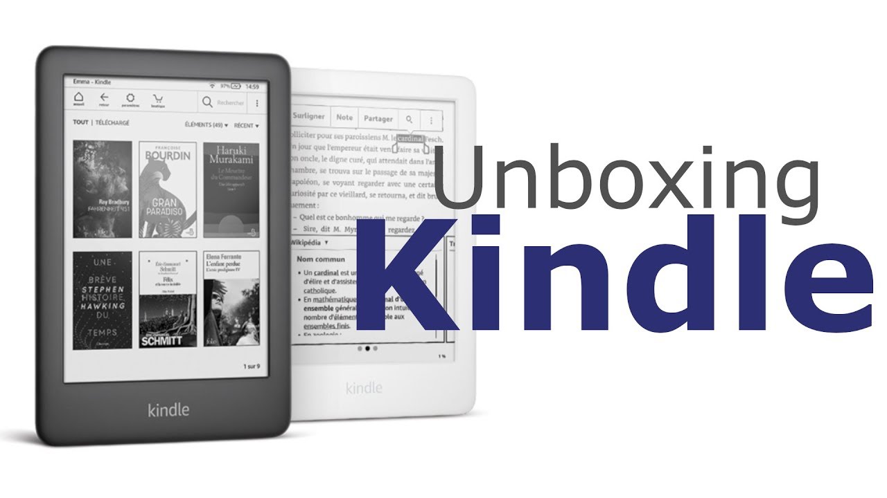 Nouvelle liseuse Kindle (Unboxing / Présentation) 
